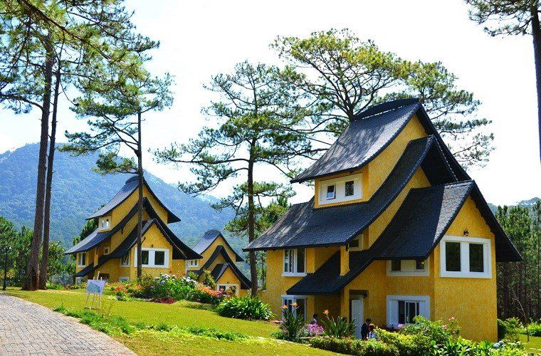 Biệt thự VIP, thiết kế sang trong hiện đại, Khu DIC An Sơn view rừng thông đẹp. Thích hợp kinh doanh khách sạn, biệt thự. Giá 37 tỷ